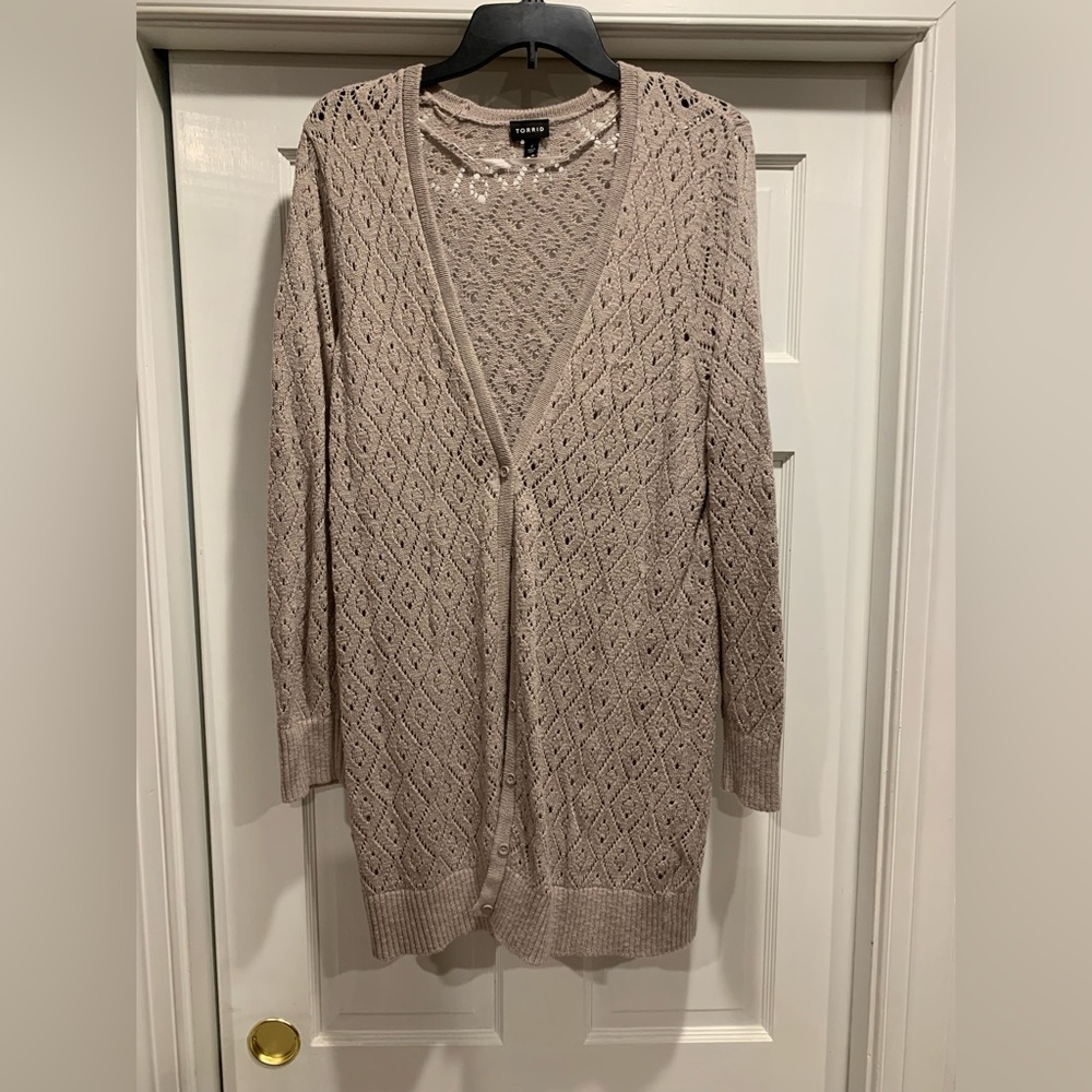 Torrid Cardigan Size 2 (Fits like an XL)